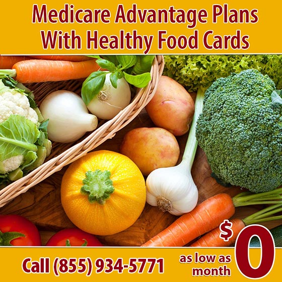 Medicare Advantage Food Cards